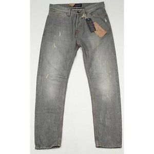 SCOTCH & SODA Amsterdams BLAUW Denim JEANS Stump Loose TAPPER  5-Pocket ( 29 )